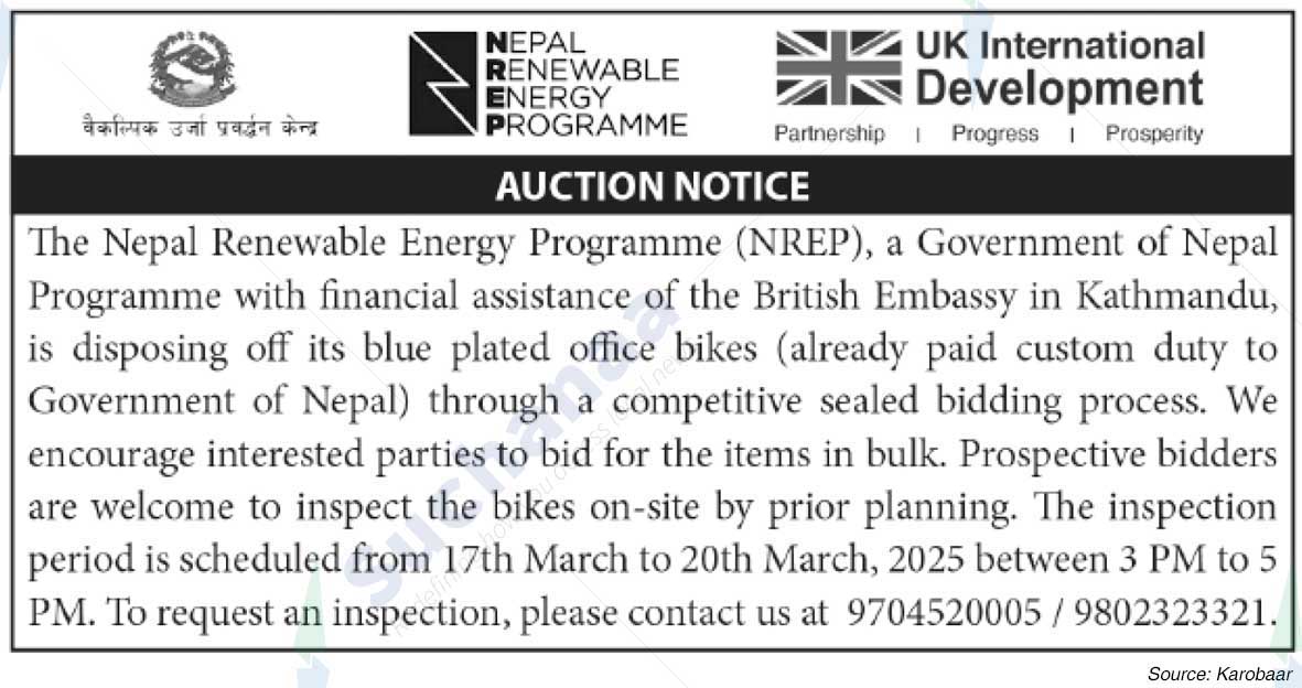 Nepal Renewable Energy Programme