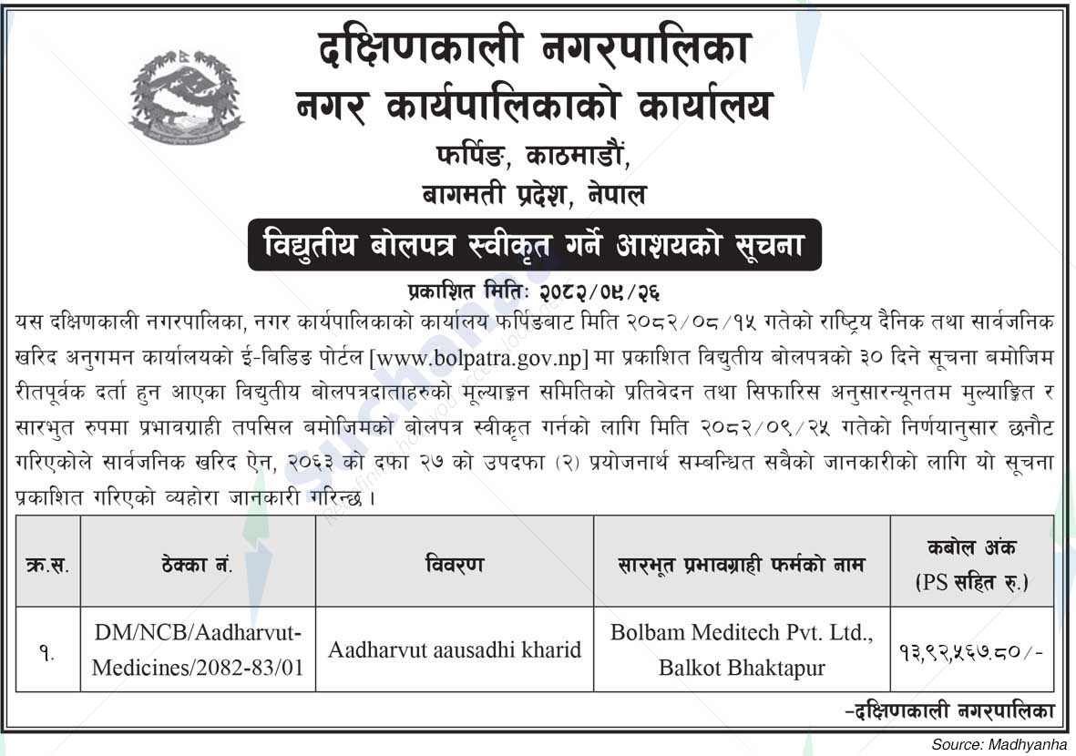 Dakshinkali Municipality