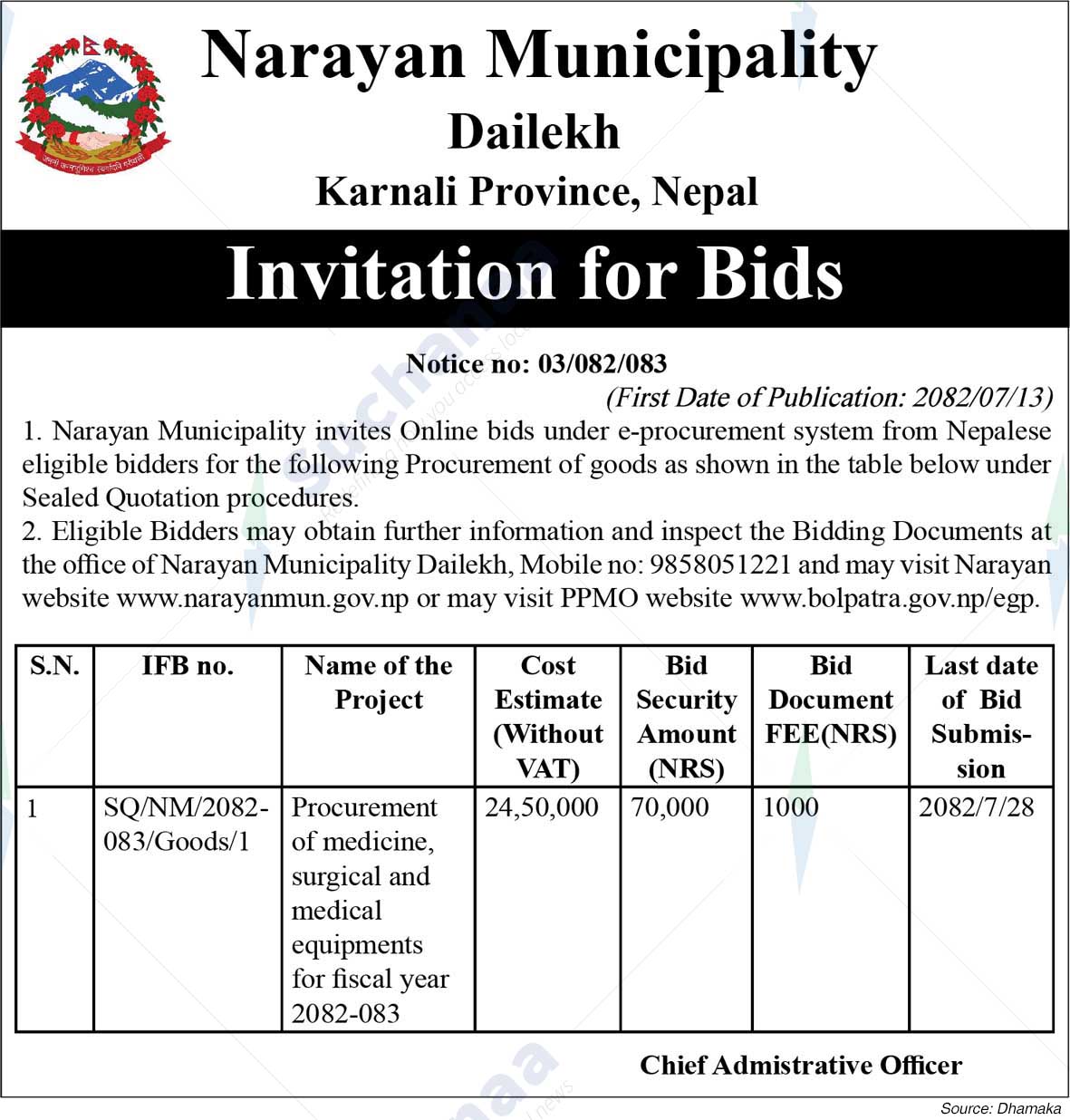 Narayan Municipality