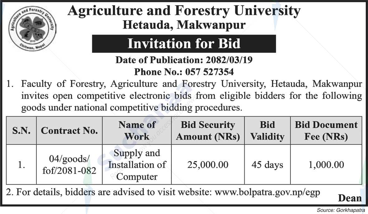Agriculture and Forestry University