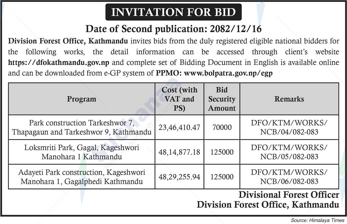 Division Forest Office, Kathmandu