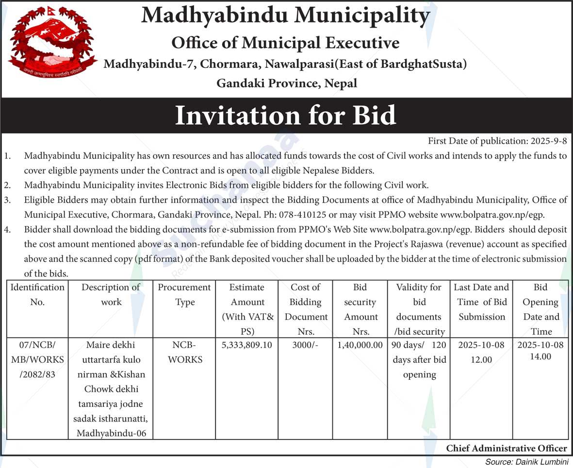 Madhyabindu Municipality
