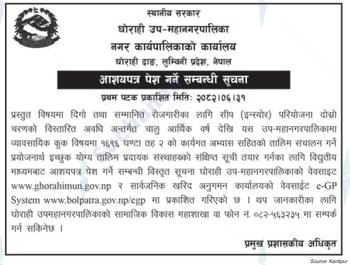 Ghorahi Sub-Metropolitan City