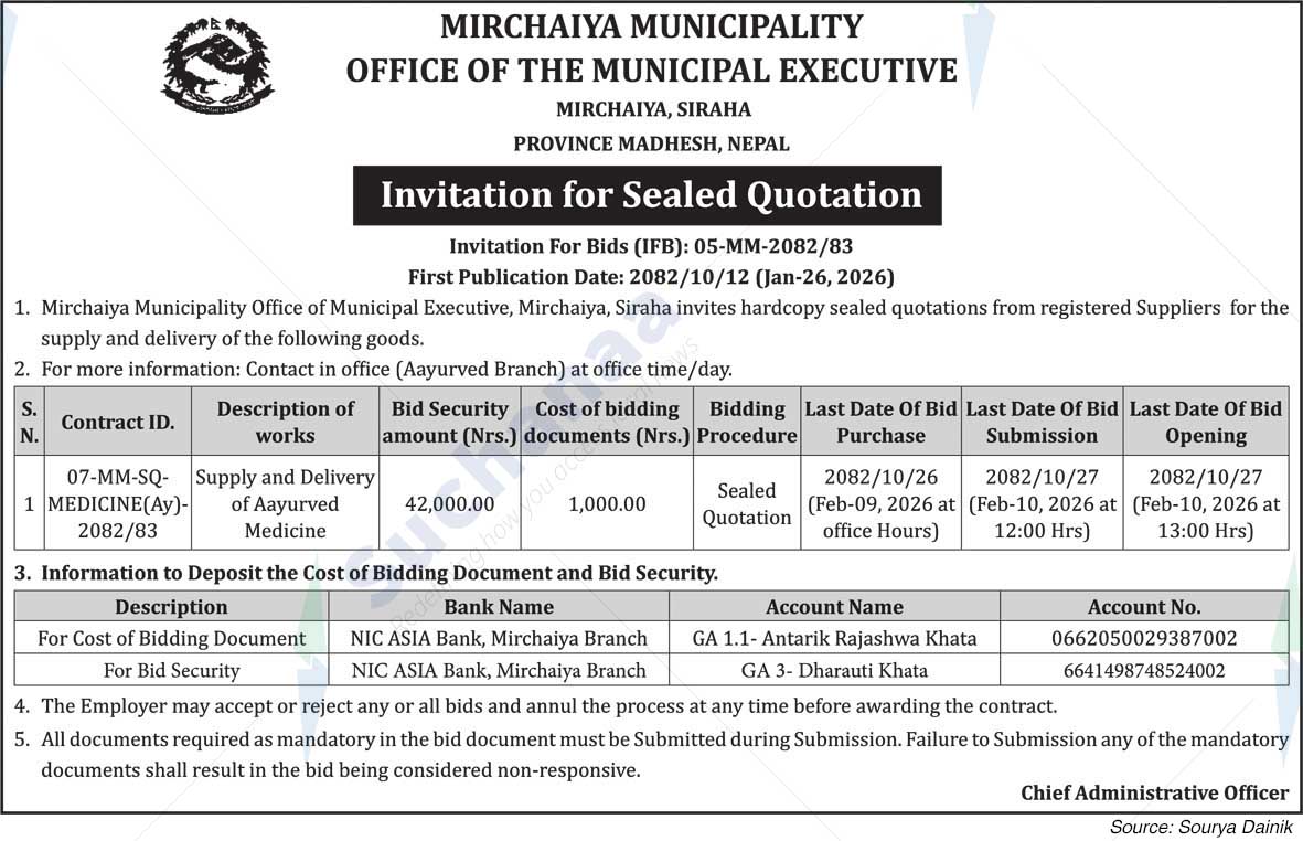 Mirchaiya Municipality
