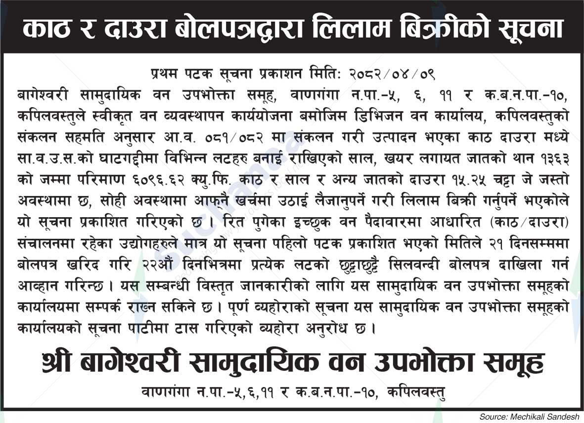 Bageshwari Saa.Wa.Wo.Sa.