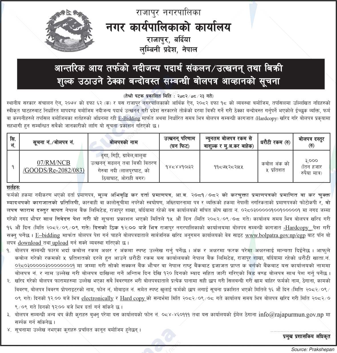 Rajapur Municipality