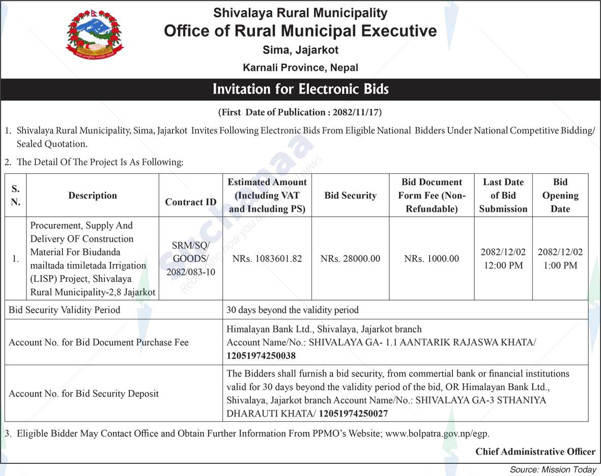 Shivalaya Rural Municipality