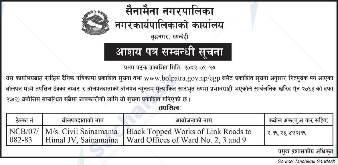 Sainamaina Municipality