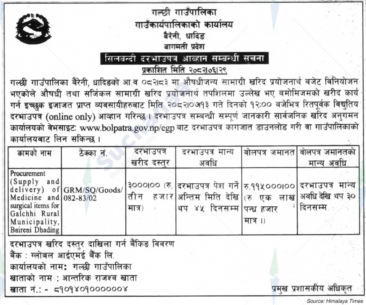 Galchhi Rural Municipality