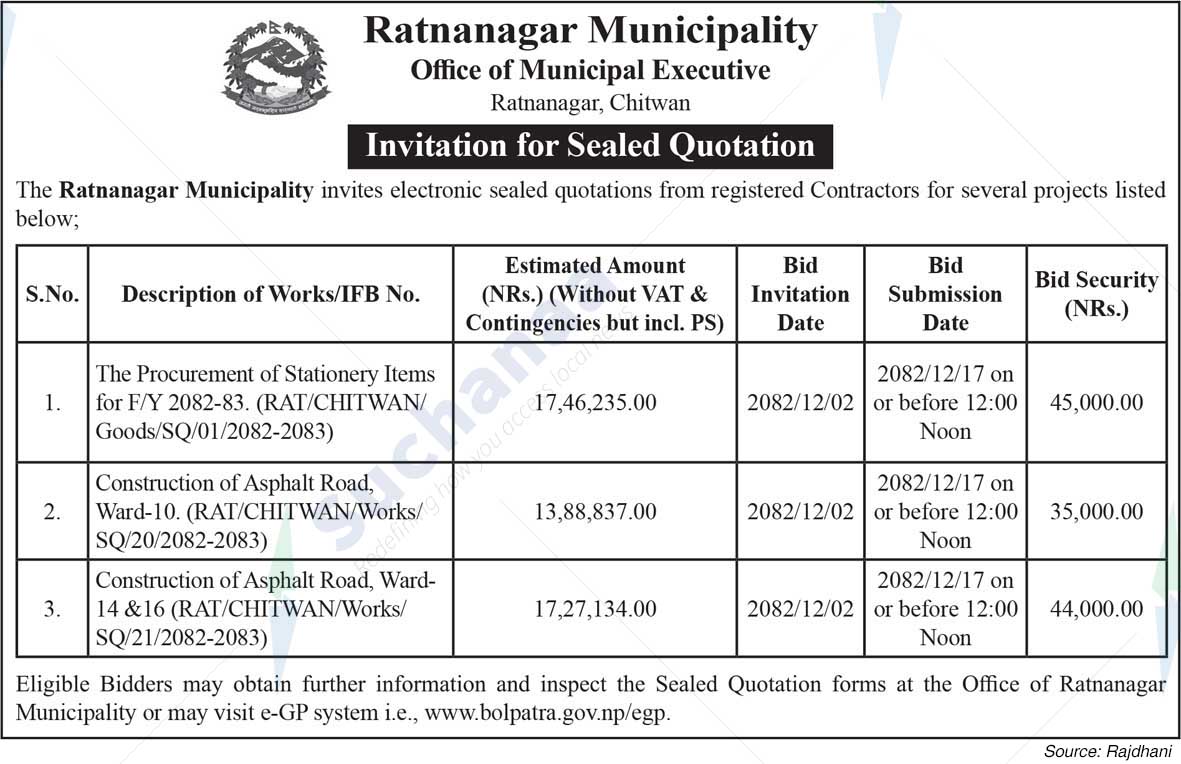 Ratnanagar Municipality