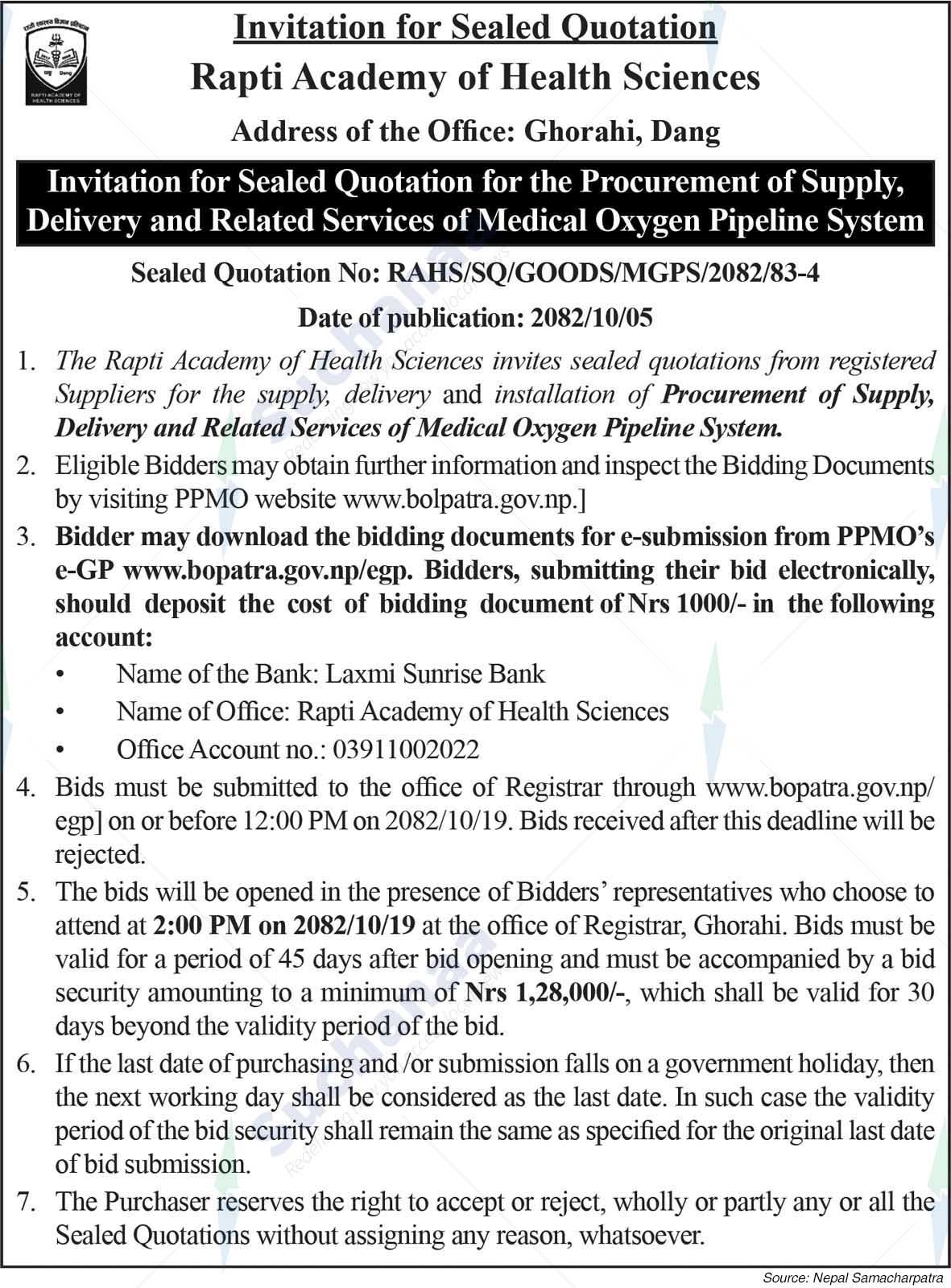 Rapti Academy of Health Sciences