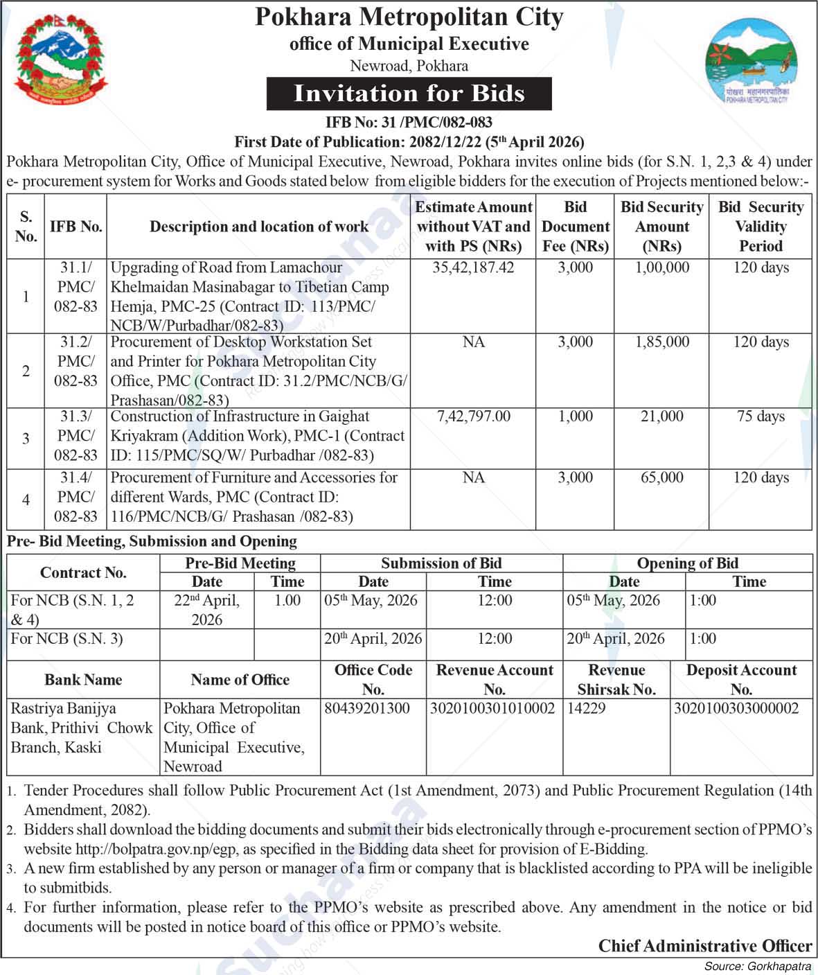 Pokhara Metropolitan CIty