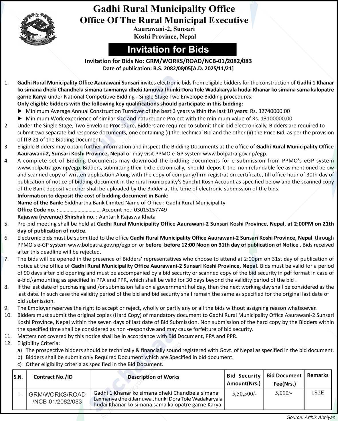 Gadhi Rural Municipality