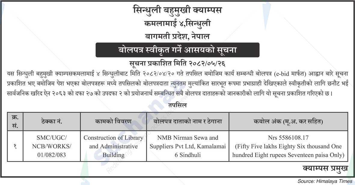 Sindhuli Multiple Campus