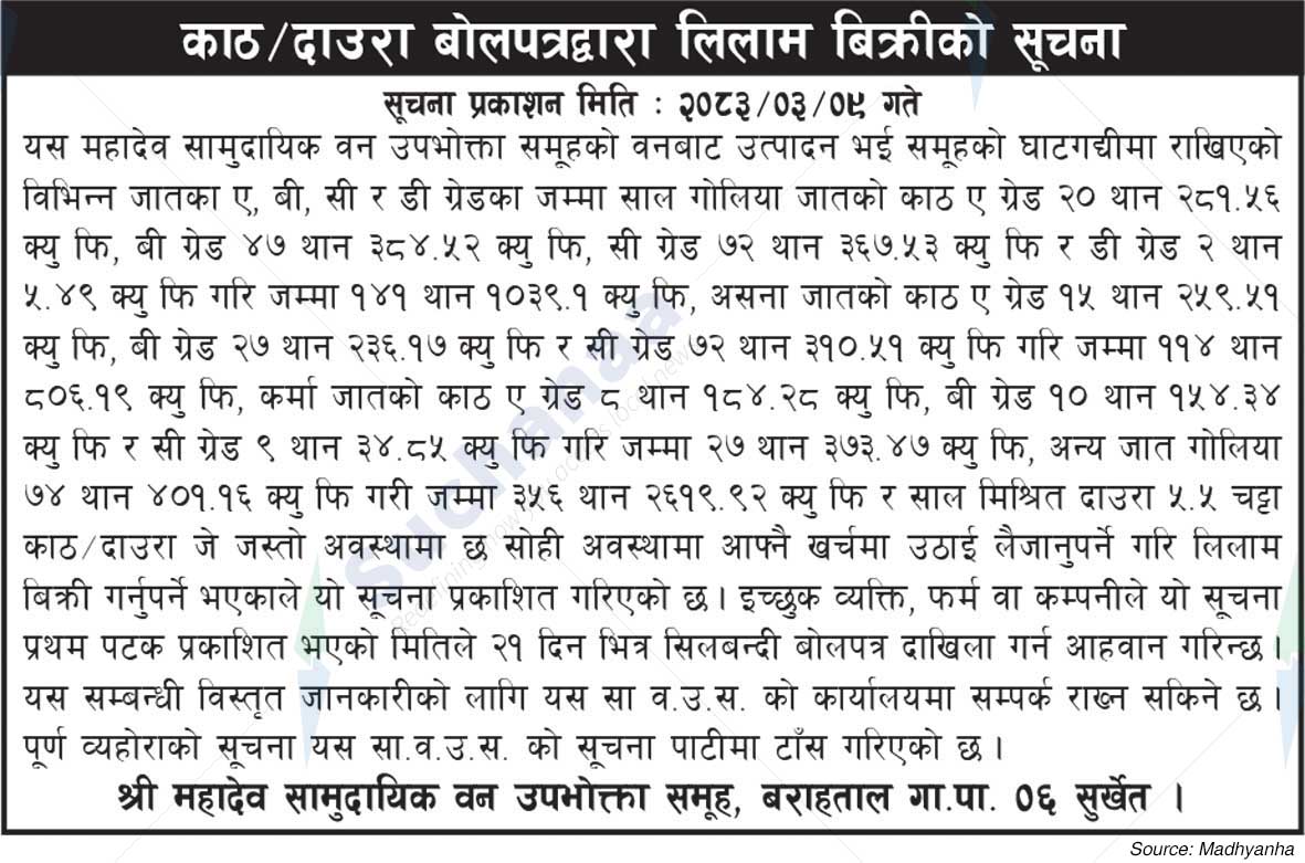 Shree Mahadev Saa.Wa.Wo.Sa.