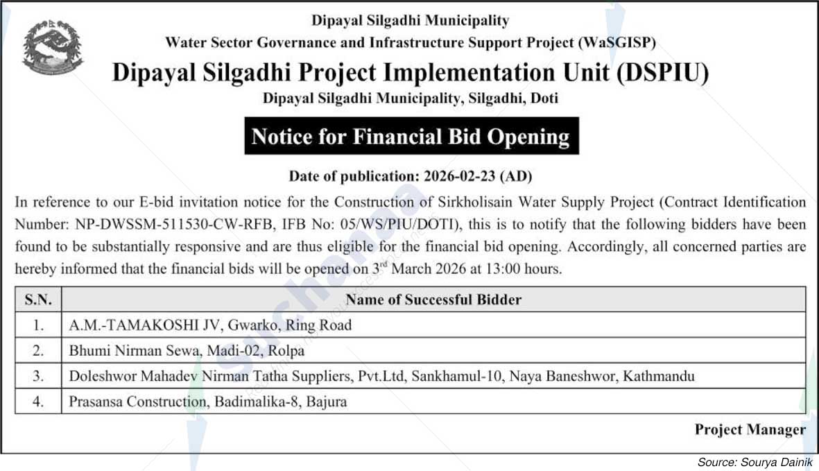 Dipayal Silgadhi Project Implementation Unit (DSPIU)