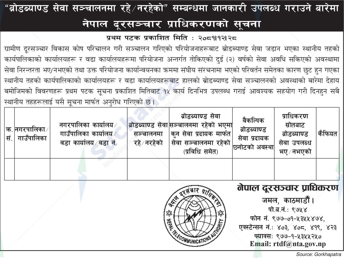 Nepal Telecommunications Authority