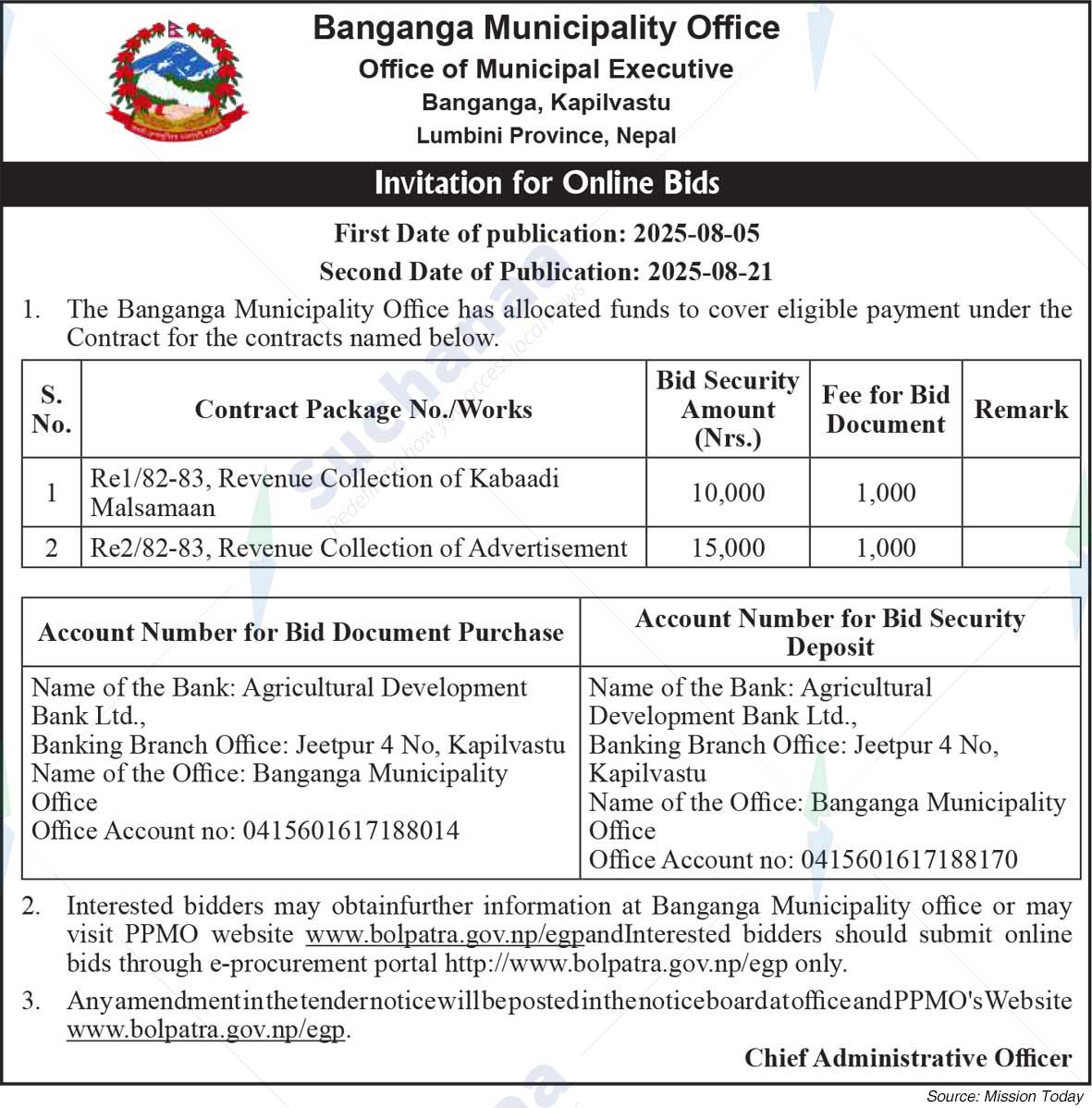 Banganga Municipality