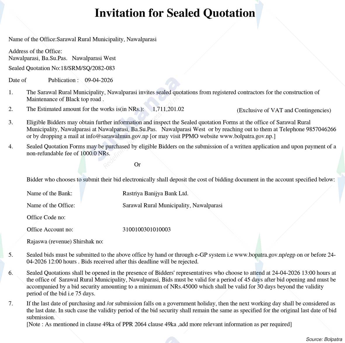 Sarawal Rural Municipality