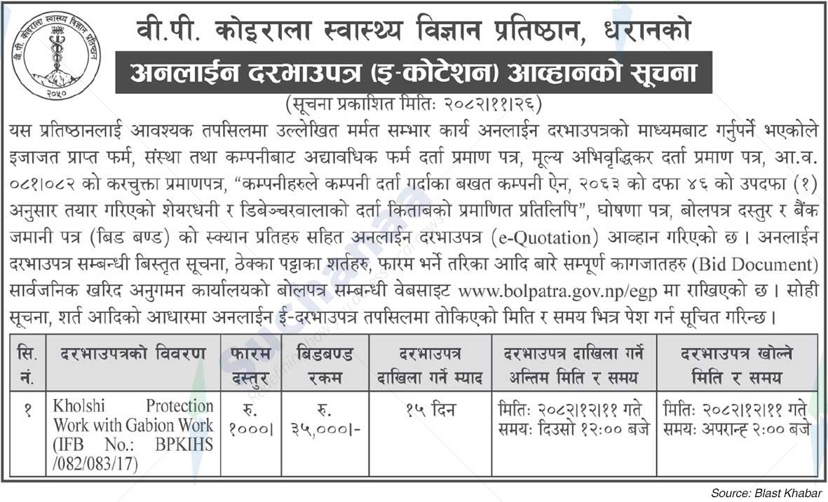B.P. Koirala Institute of Health Sciences