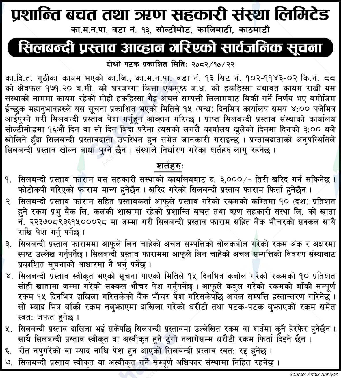 Prashanti Savings And Loans Cooperative Limited, Soltimode, Kathmandu