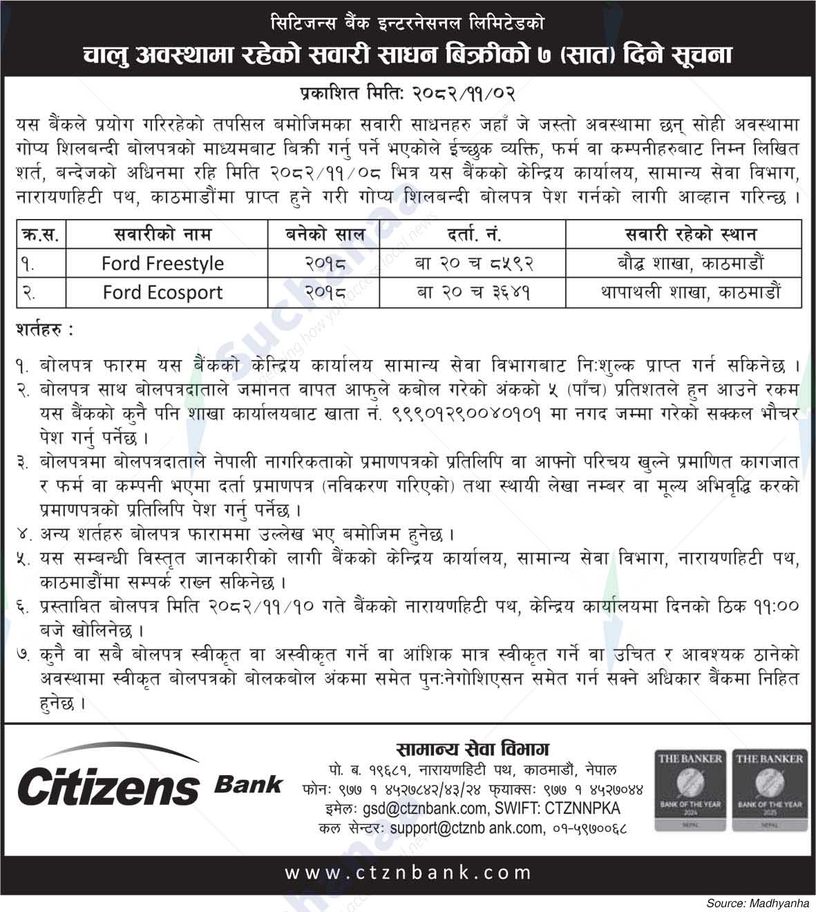 Citizens Bank International Limited