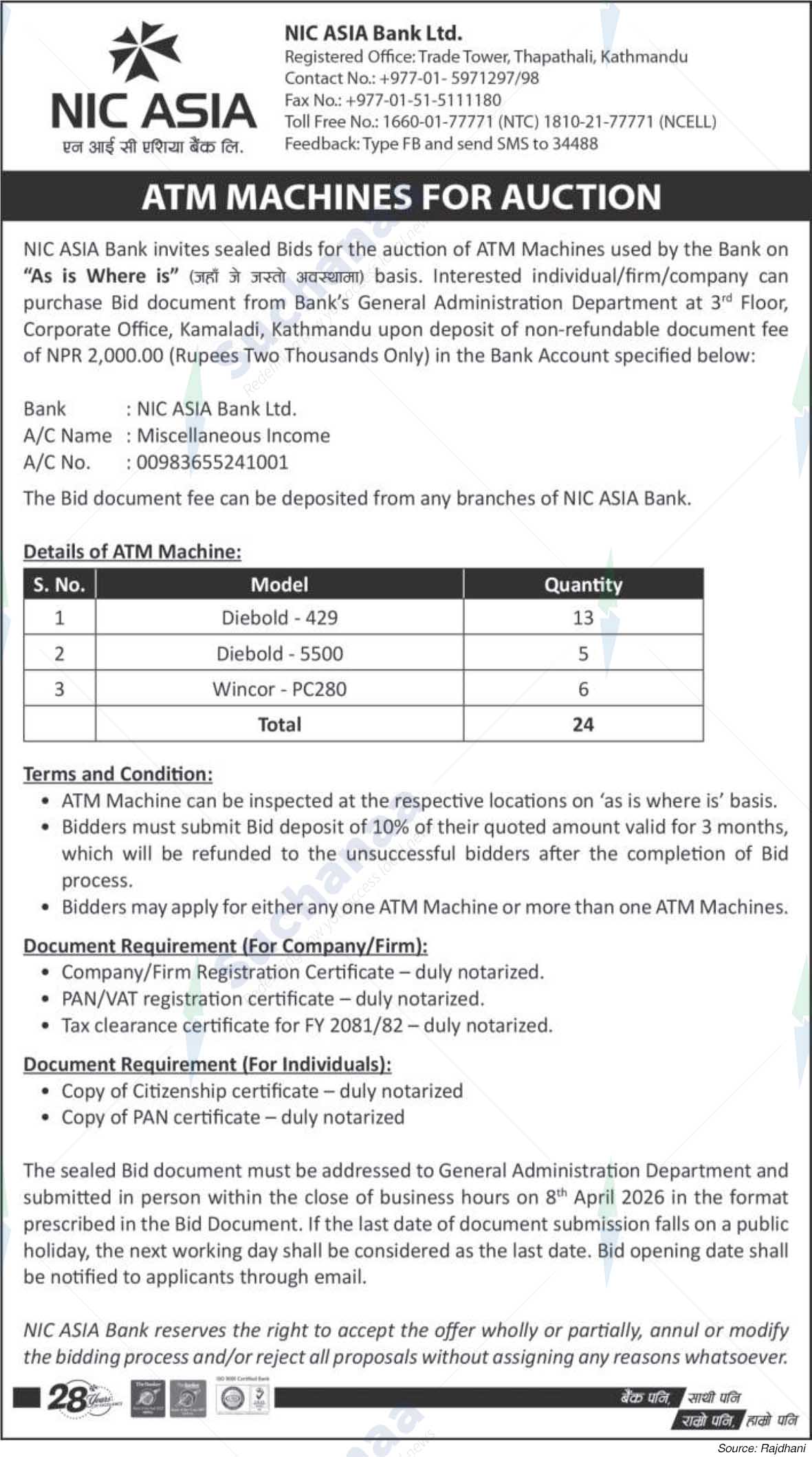 NIC Asia Bank Limited