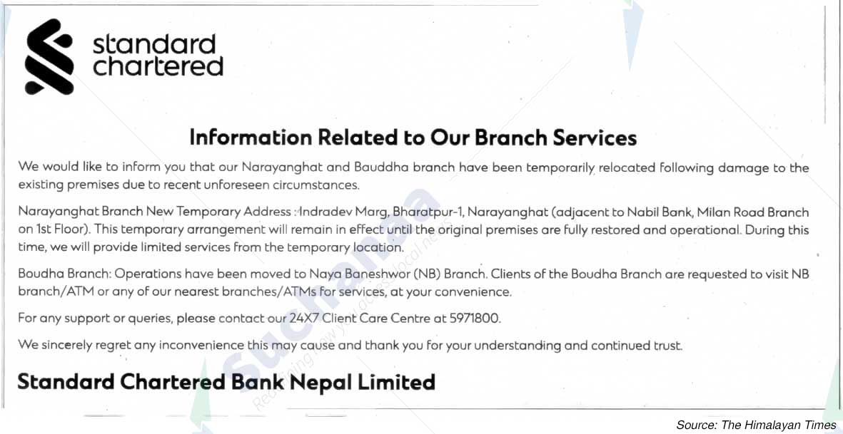 Standard Chartered Bank Limited