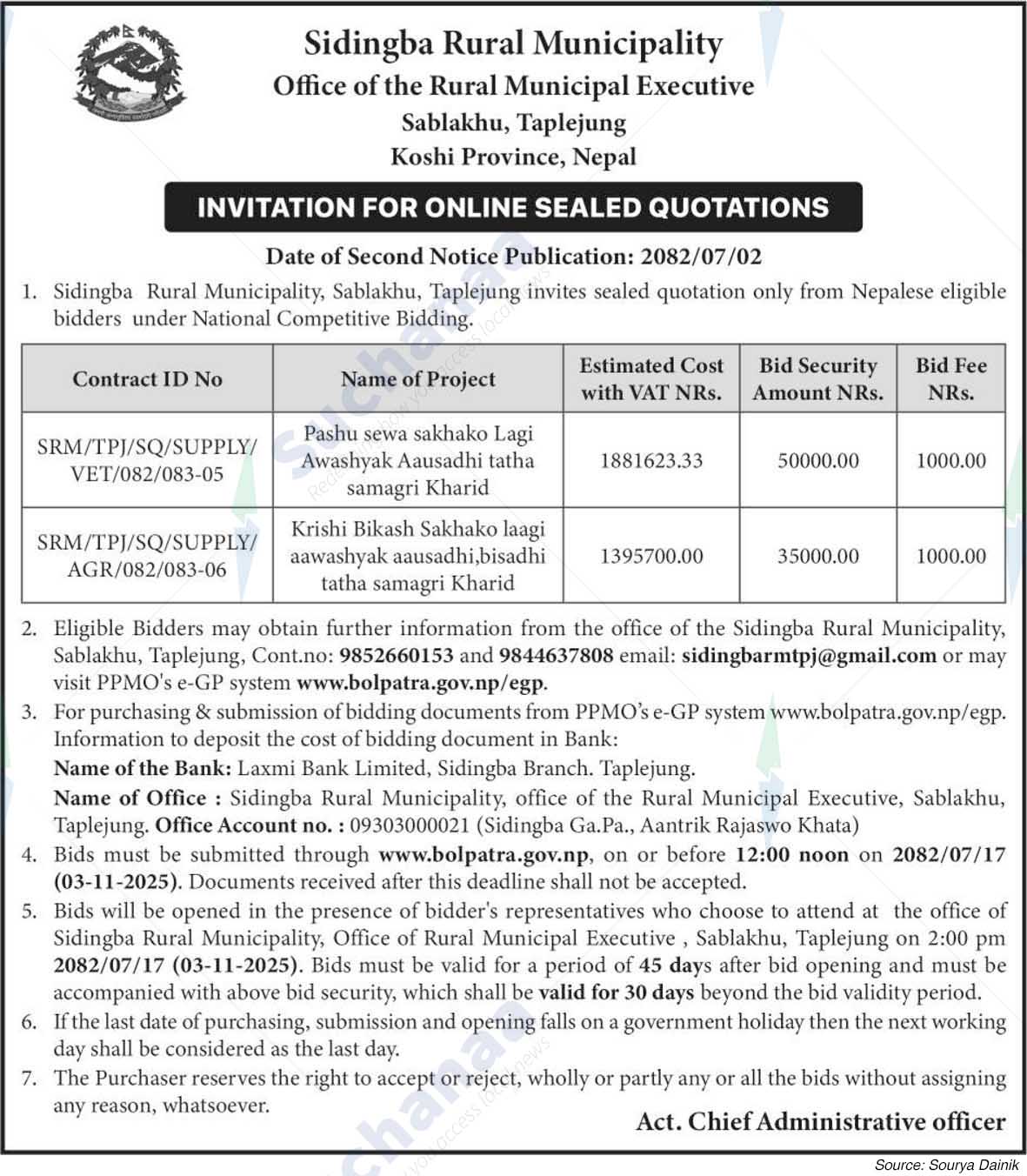 Sidingba Rural Municipality