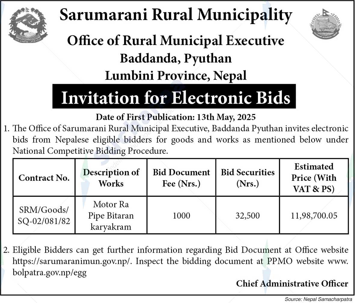 Sarumarani Rural Municipality