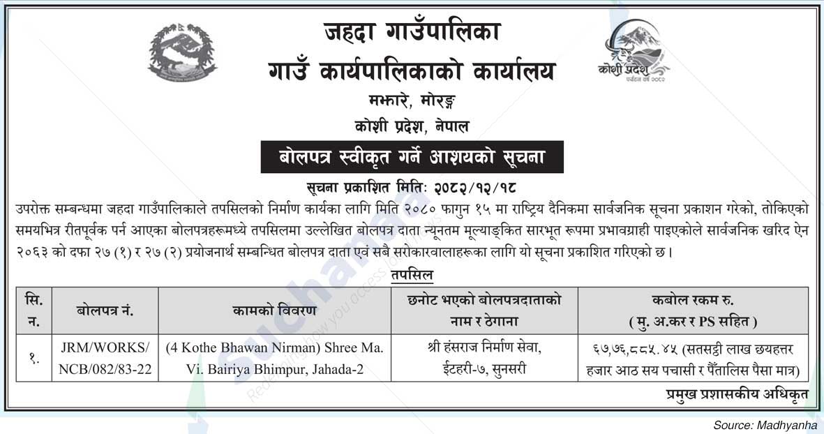 Jahada Rural Municipality