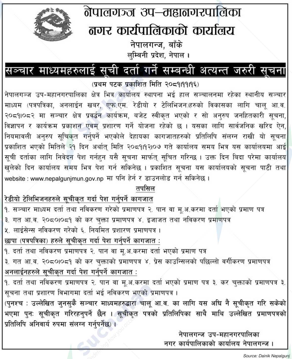 Nepalgunj Sub-Metropolitan City