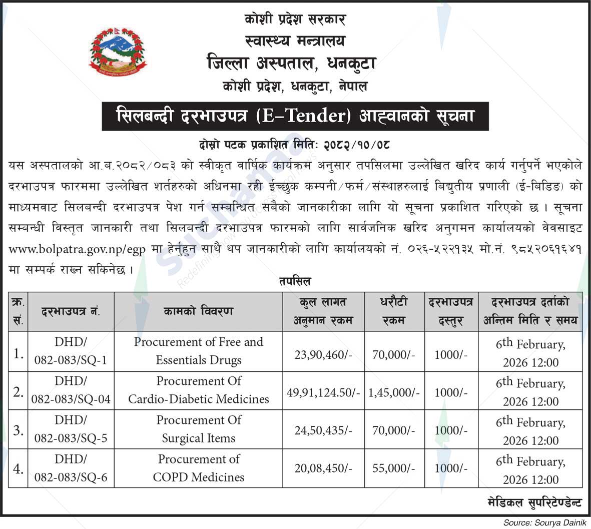 District Hospital, Dhankuta