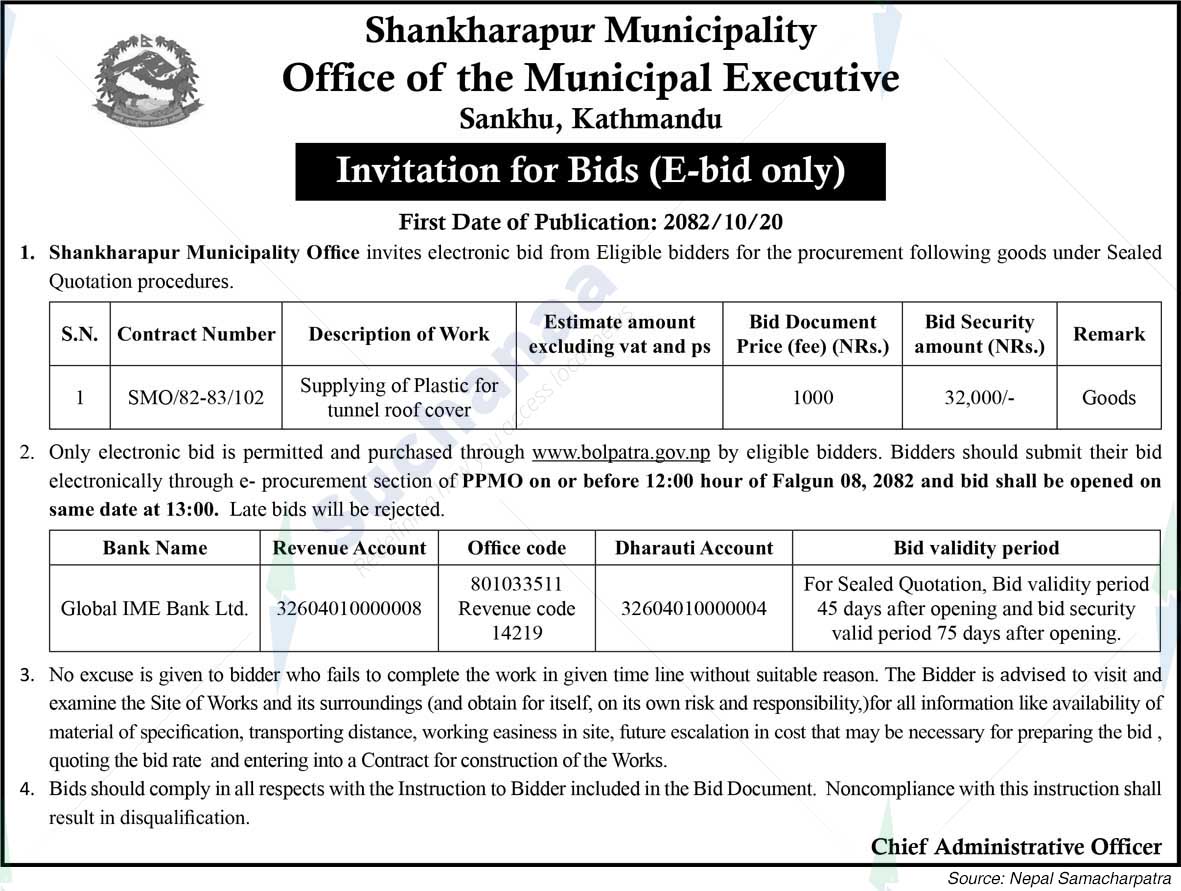 Shankharapur Municipality