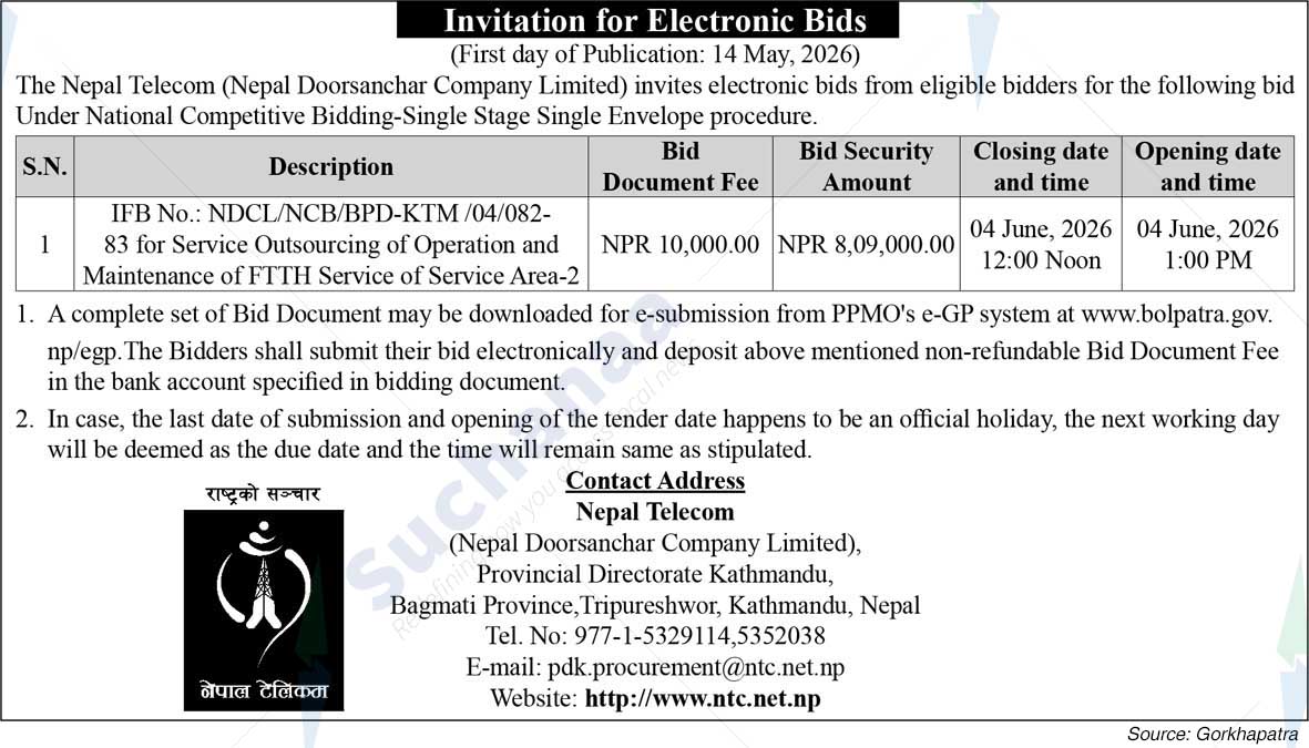 Nepal Doorsanchar Company Limited (NTC)