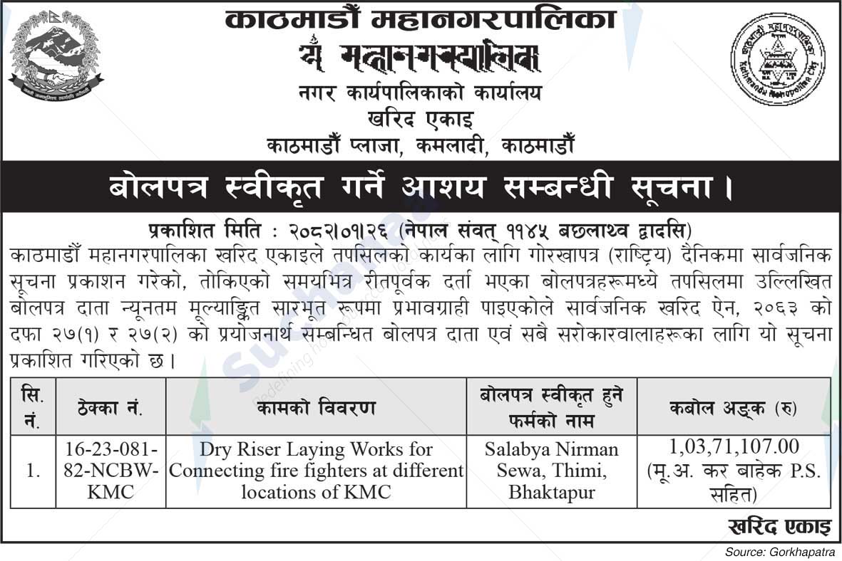 Kathmandu Metropolitan City