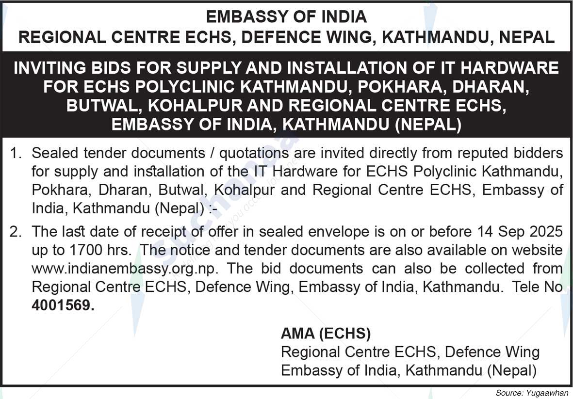 Embassy of India, Defence Wing, Welfare Branch