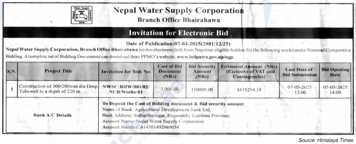 Nepal Water Supply Corporation