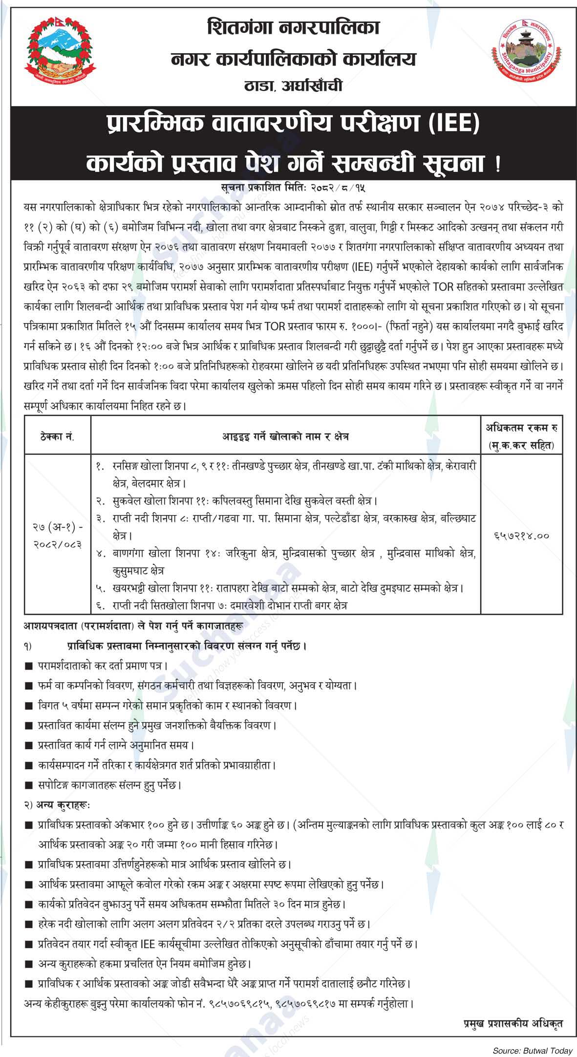 Shitaganga Municipality