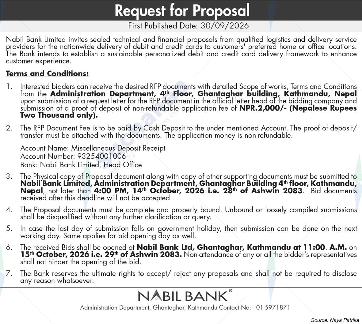 Nabil Bank Limited