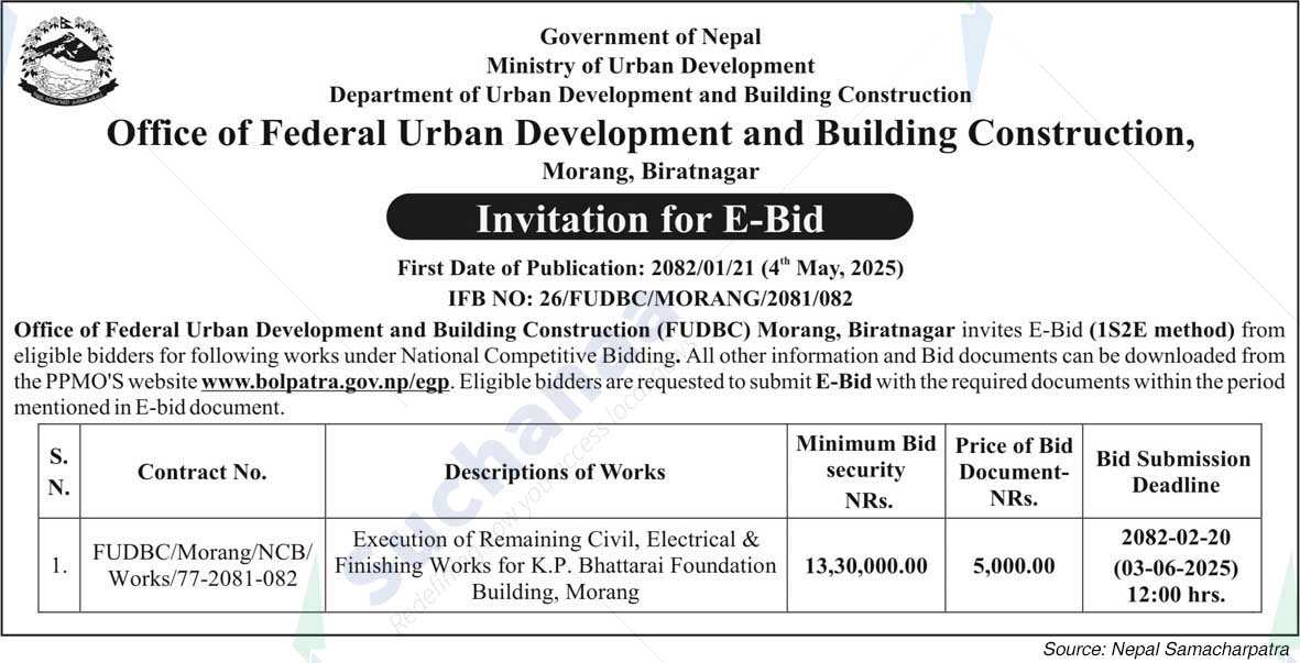 Office of Federal Urban Development and Building Construction,