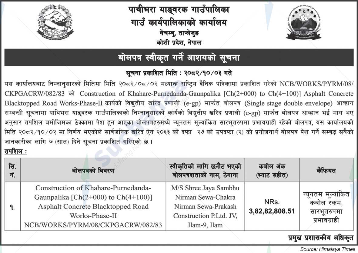 Pathibhara Yangwarak Rural Municipality