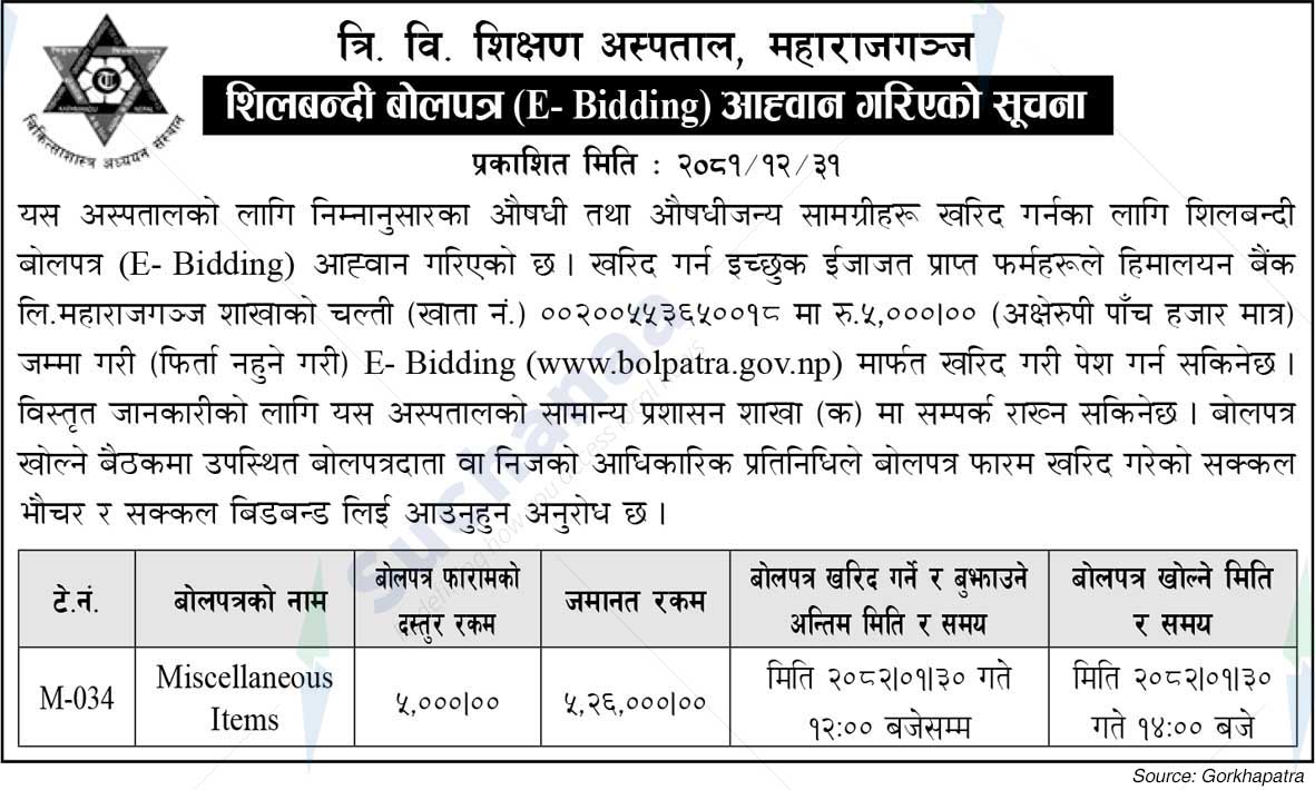 Tribhuvan Teaching Hospital