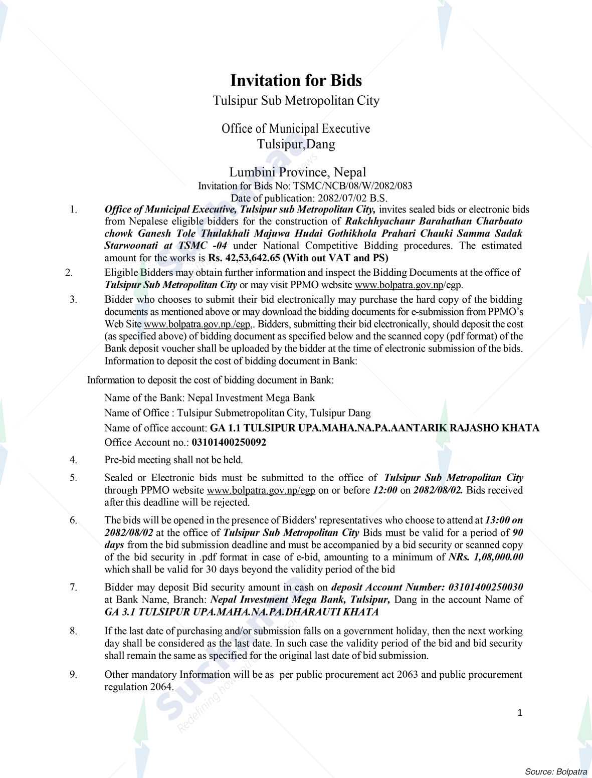 Tulsipur Sub-Metropolitan City