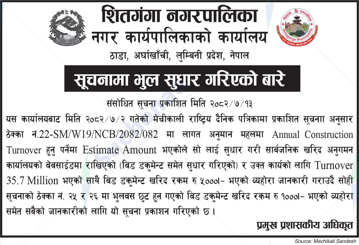 Shitaganga Municipality