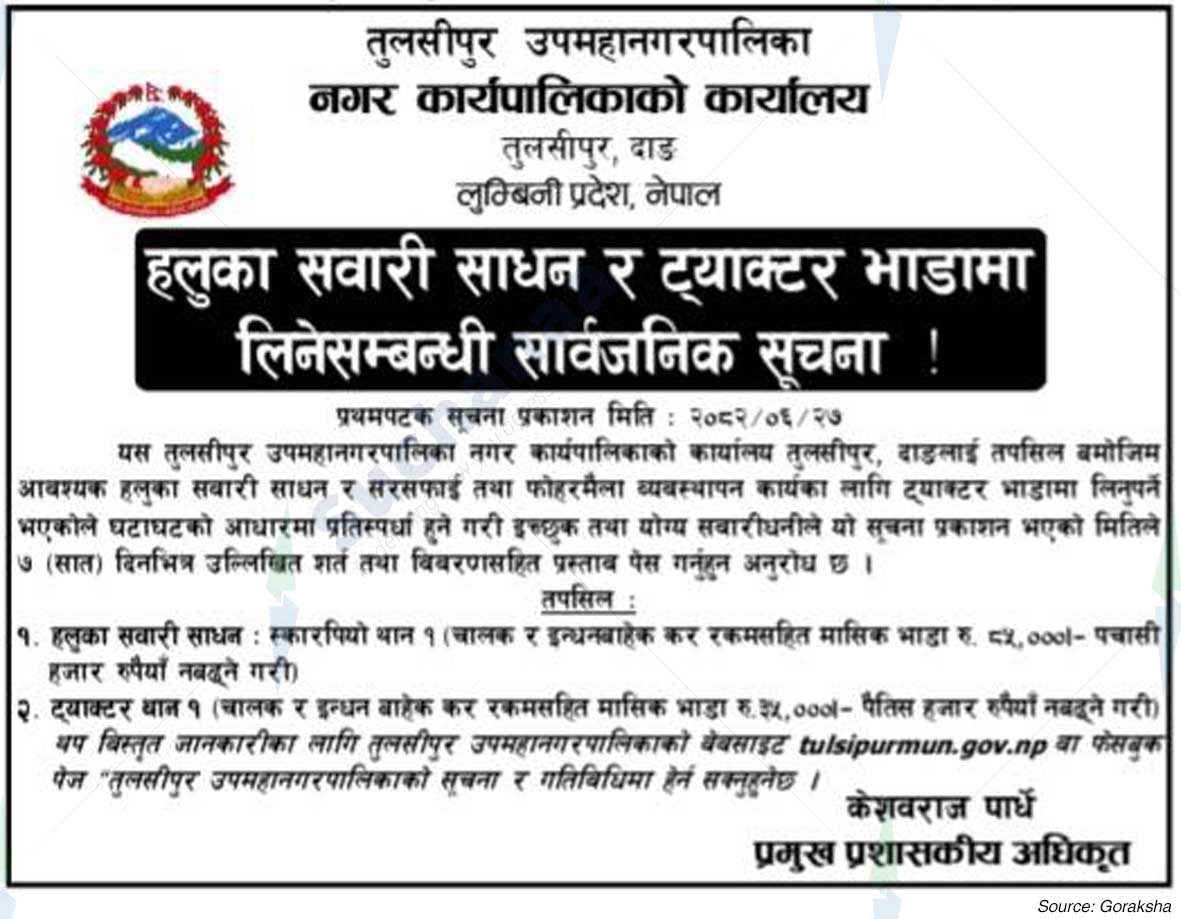 Tulsipur Sub-Metropolitan City