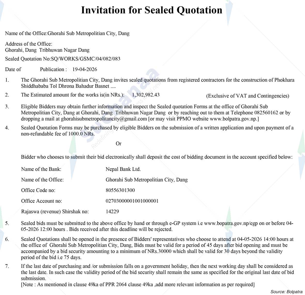 Ghorahi Sub-Metropolitan City