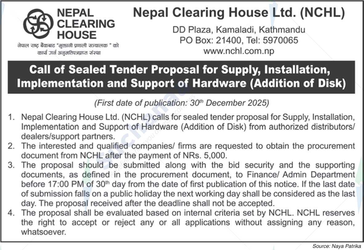 Nepal Clearing House Ltd. (NCHL)
