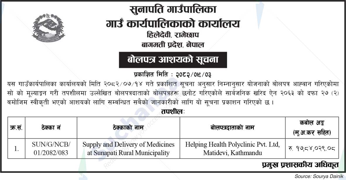 Sunapati Rural Municipality