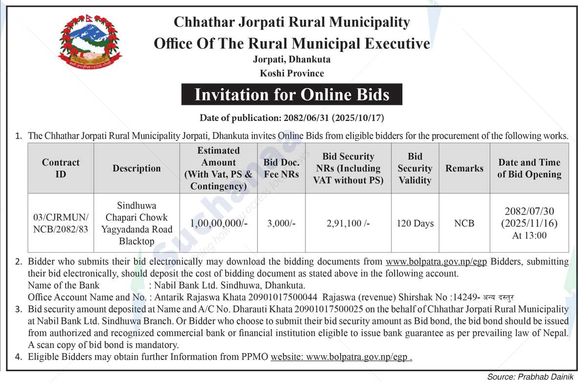 Chhathar Jorpati Rural Municipality
